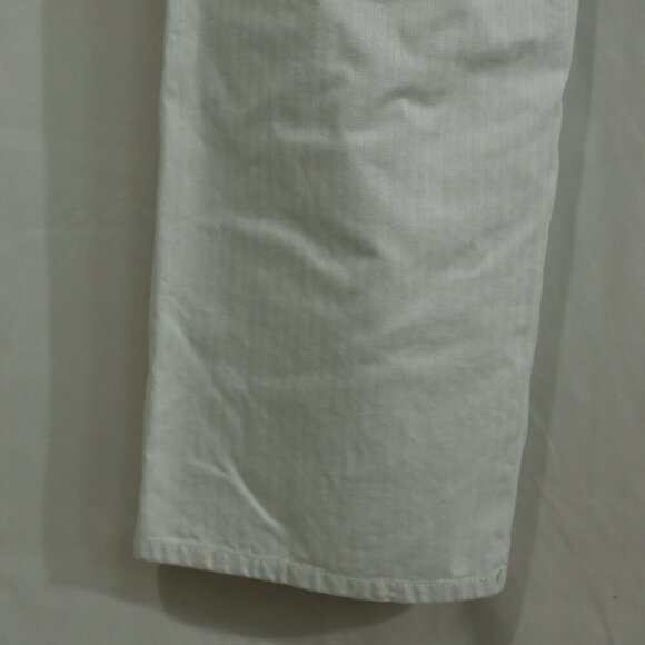 Marc Jacobs Women’s White Pants Size 8 – wide Leg Utility Pocket - Picture 10 of 12